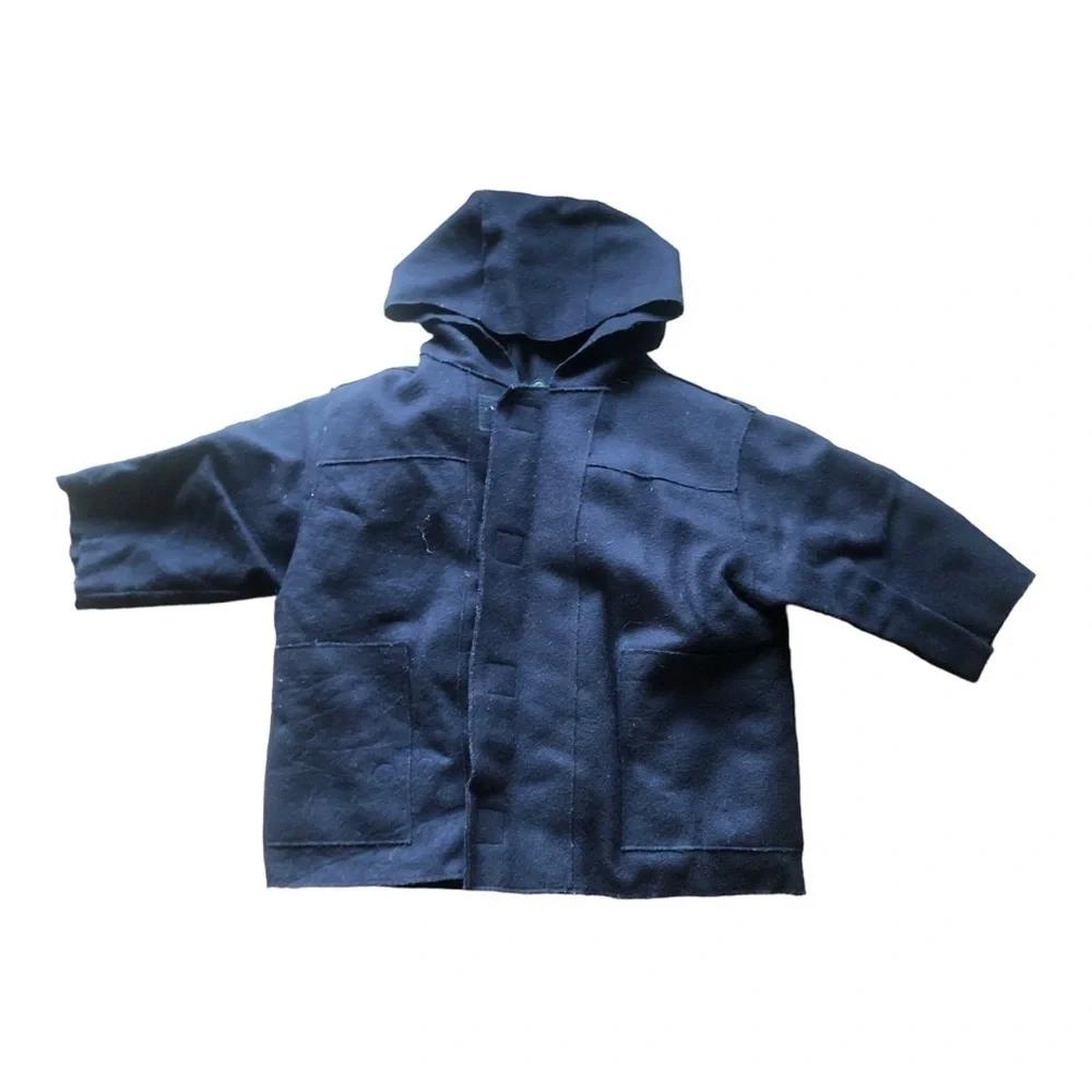 Bleu Baby Coat Size 6 -12!Month Gap Brand in Excellent Used Condition